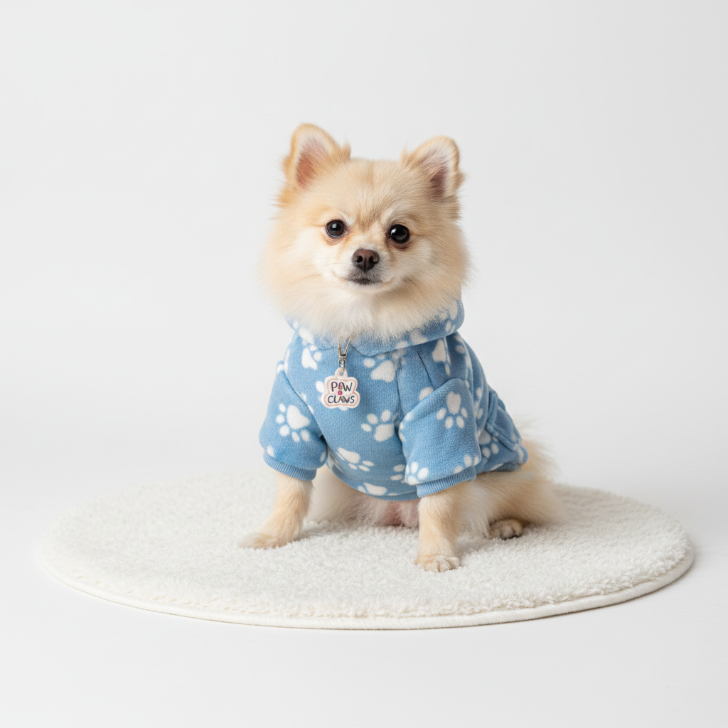 Dog in Hoodie